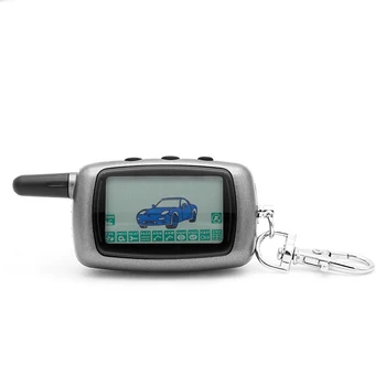 KGB FX-3 KGB FX 5 LCD Diaľkové Keychain pre ruskú verziu 2 spôsobom, auto alarm systém, lcd displej, diaľkové ovládanie Kľúč Reťazca