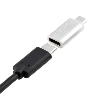 USB 3.1 Typ C Ženské Micro B samec Karty adaptéra USB-C Port pre Android Telefónu údaje nabíjaciemu portu Konvertor