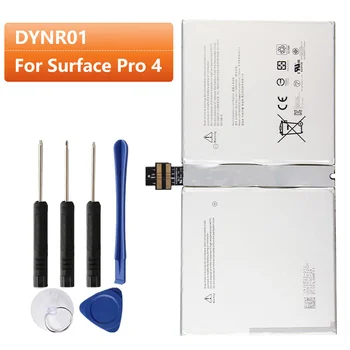 Náhradné Batérie DYNR01 Pre Microsoft Surface Pro 4 Pro4 G3HTA027H 1724 Authenic Nabíjateľná Batéria 5087mAh Bezplatné Nástroje S