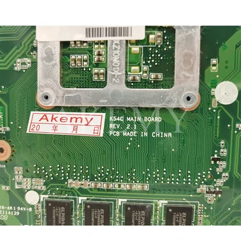 Akemy Doske W/ HM65 4GB-RAM, HDMI Pre Asus K54LY K54HR X54H X54HR K54L K54C X54C notebook doske testované pôvodné práce