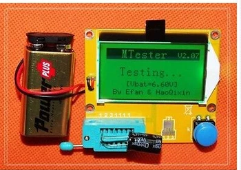 Lcr - tranzistor T4 tester kondenzátor ESR diodo tiristor cievky Mos