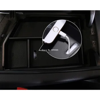 Pre Mercedes Benz ML, GL GLE GLS Triedy C292 W166 Auto Strednej Opierke Úložný Box Nádoba Zásobník Organizátor Ľavej Strane Disku