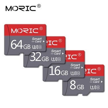 Moric Micro sd kartu, Pamäťovú Kartu 128 GB Micro SD 32GB 64GB Class 10 vysokou rýchlosťou 8 GB 16 GB Micro sd kartu mini TF Karty Tarjeta SD kartu