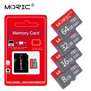 Moric Micro sd kartu, Pamäťovú Kartu 128 GB Micro SD 32GB 64GB Class 10 vysokou rýchlosťou 8 GB 16 GB Micro sd kartu mini TF Karty Tarjeta SD kartu