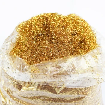 1 kg Zlatej Fólie Tenký Drôt Taiwan Imitácia Zlata Leaf Pozlátko pre Steny, Nábytok Gilding Maľovanie na Sklo Nechtov Remesiel Domáce Dekorácie