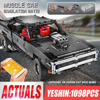 Yeshin 13081 App Motorizované 42111 Technické Auto Kompatibilné MOC-17750 Ultimate Svalov Model Auta, Budovy BlocksChristmas Dary