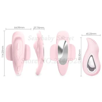 Bezdrôtové Ovládanie Bluetooth APP Klitorálny Vibrátor Neviditeľné Vibračné Nohavičky Bielizeň Strapon Sex Stroj Sexuálne Hračky pre Ženy