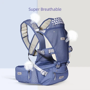 Sunveno Priedušné Letné Baby Carrier Vysoko Kvalitné Super Pohodlné Šatka pre Novorodenca klokan
