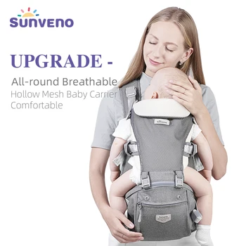 Sunveno Priedušné Letné Baby Carrier Vysoko Kvalitné Super Pohodlné Šatka pre Novorodenca klokan