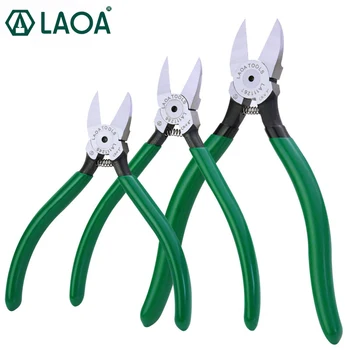LAOA CR-V Plastových Nippers Elektrické Drôty ocieľky Uhlopriečka Kliešte Elektronických komponentov, orezávanie