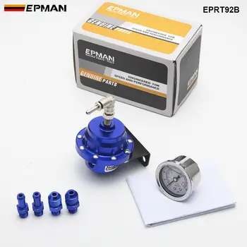 Epman Racing Univerzálny Nastaviteľný Regulátor Tlaku Paliva Olej Rozchod AN6 1/8NPT Montáž EPRT92B