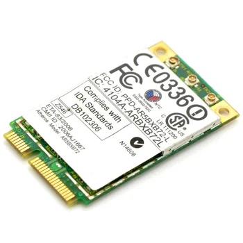 Atheros AR5418 AR5008 2.4 GHz & 5.0 GHz 300Mbps Mini WiFi PCI-e Adaptér Bezdrôtovej siete WLAN Card pre ThinkPad X60 X60S X61 R60 R60 T60