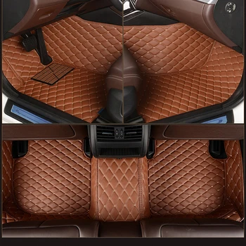 Kožené Custom 5 Sedadla auto rohože pre Mercedes GLA TRIEDY GLA180 GLA200 GLA250 GLB250 auto Príslušenstvo koberec