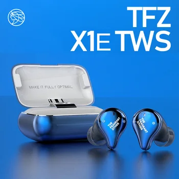 TFZ X1E ture Bezdrôtová 5.0 Dynamické Ovládač IPX7 Nepremokavé HiFi In-ear Slúchadlá s Nabíjanie Box TWS pre iOS a Android