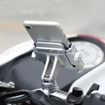 2018 Auto Styling MOTOWOLF Motocykel Upravené Držiaka Telefónu AL 360 Horizontálnej rotácie v Pohode styling 1PCS Rýchly Pokles Lodnej dopravy