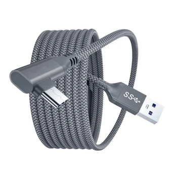 5M údaj Nabíjací Kábel Pre Oculus Quest 2 Odkaz VR Headset USB 3.0 Typ C Prenos Dát USB-A-Typ-C Kábel VR Príslušenstvo