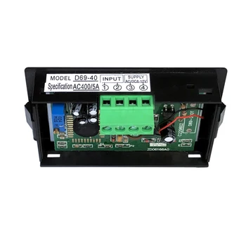 1 Multi-štandardné D69-40 AC 5 10 20 30 50 100 200 300 500A digitálny displej LCD ammeter vysokou presnosťou ammeter s modrým podsvietením