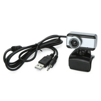 Vysoká Kvalita Webcam HDWeb Kamera so vstavaným MIKROFÓNOM Mikrofónom pre Notebook, Počítač PC USB Plug Play Web Cam Širokouhlé Video