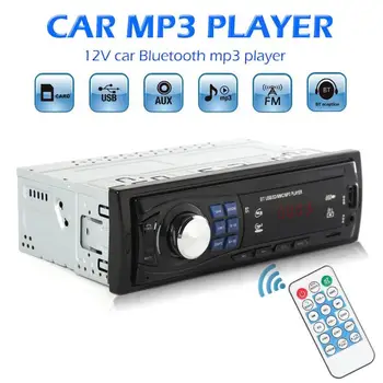 Alloet Auto FM Rádio 8013 Jednotného 1 DIN Auto Stereo MP3 Prehrávač V Dash Vedúci Jednotky Bluetooth, USB, AUX FM Rádio Prijímač, Pre Auto