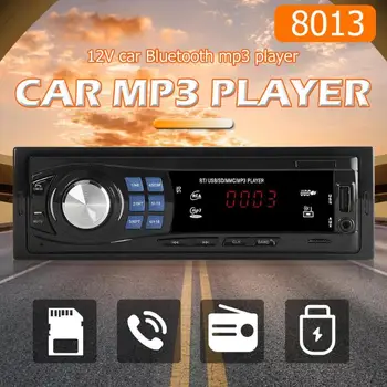 Alloet Auto FM Rádio 8013 Jednotného 1 DIN Auto Stereo MP3 Prehrávač V Dash Vedúci Jednotky Bluetooth, USB, AUX FM Rádio Prijímač, Pre Auto