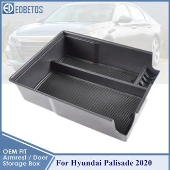 Auto Opierke Úložný Box Pre Hyundai Palisade 2020 Centrálna Konzola Úložný Box Interiéru Organizátor Príslušenstvo