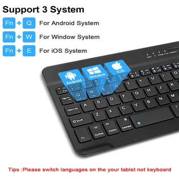 Bluetooth Klávesnica, Mini Bezdrôtovej Klávesnice Kompatibilné S IOS Windows Nabíjateľná Klávesnica pre Mac, ipad Telefón, Tablet Android