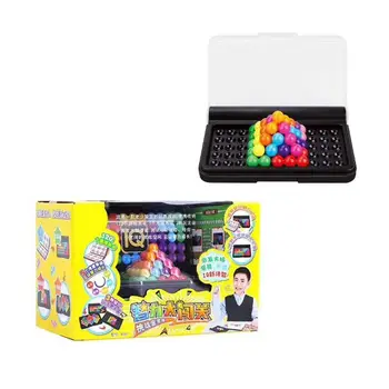 Pyramída Smart Hry, IQ Hlavolam Inteligencie Výzvou Vzdelávacie Hračky Puzzle X5XE