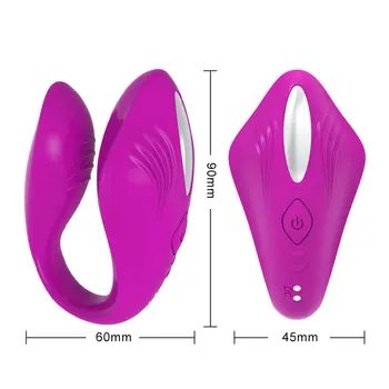 IKOKY Klitorálny Vibrátor 12 Frekvencia G mieste Vibrátory Klitorálny Vaginálne Stimulátor Diaľkové Ovládanie Krásy Had Tvar
