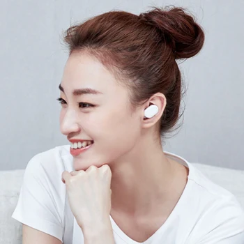 Pôvodný Xiao AirDots Bluetooth Slúchadlo Mládež Verzia Stereo MI Mini Bezdrôtová 5.0 Headset S Mikrofónom Slúchadlá