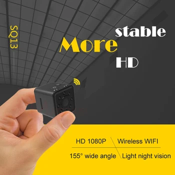 Thzio mini Kamera HD 1080P SQ13 WIFI DVR Infračervená Detekcia Pohybu Kamery videokamery Šport Surveillance camera pk sq11 sq23