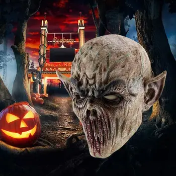 Hrozné, Príšerné Plnú Hlavu Masku Horor Halloween Latex Vtipné Masky Cosplay Kostým Rekvizity pre Dospelých
