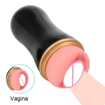 IKOKY Muž Masturbator Pohár Penis Masturbácia, Sexuálne Hračky pre Mužov Sex Stroj Pošvy Skutočná Mačička Erotické