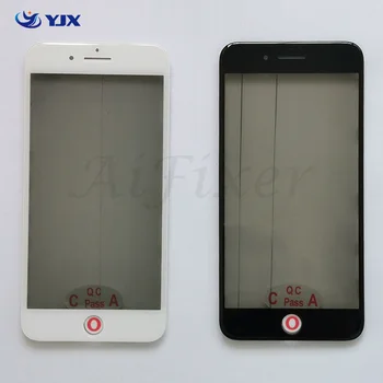 Aifixer 10pcs Pôvodného 4 v 1 Studenej Stlačte LCD Predné Dotykové Obrazovky Sklo+Rám+OCA+Polarizer pre iPhone 6 6 7 8 Plus Náhradné