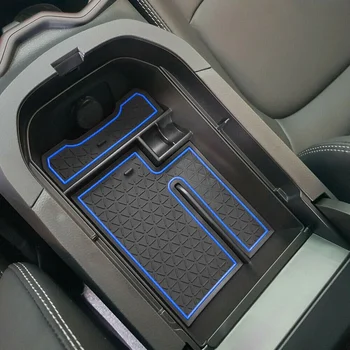Pre Toyota RAV4 2019 2020 Auto stredovej Konzoly Opierke Úložný Box Zásobník Organizátor Anti-Slip Rohože