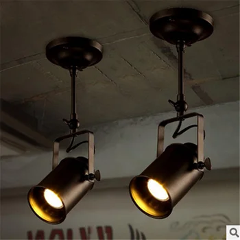 Priemyselné Prívesok Svetlo Vintage Loft prívesok svetelné Reflektory Americký prívesok Lampa Reštaurácia, kaviareň a bar dekorácie