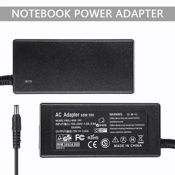 Mayitr 1pc 19V 3.42 A 65W AC Adaptér Univerzálny Napájací Kábel Kábel, Nabíjačku 2.5mmx5.5 mm pre Laptop /Notebook