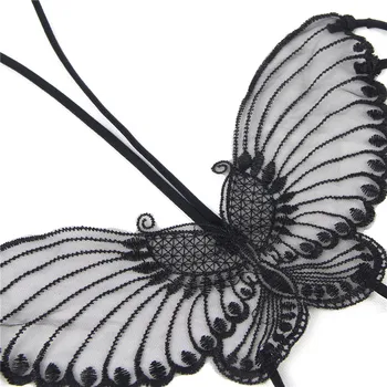 Ohyeahlady Motýľ Black Exotické Oblečenie Komplet Sexy Jemná Podprsenka a Tangá Nastaviť Čipky Okolo Žien spodnú Bielizeň Ouverte RJ80762