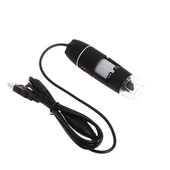 2MP 1000X 8 LED USB Powered Digitálny Mikroskop Endoskopu Zoom Kamery zväčšovacie sklo w/ Stojan