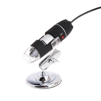 2MP 1000X 8 LED USB Powered Digitálny Mikroskop Endoskopu Zoom Kamery zväčšovacie sklo w/ Stojan