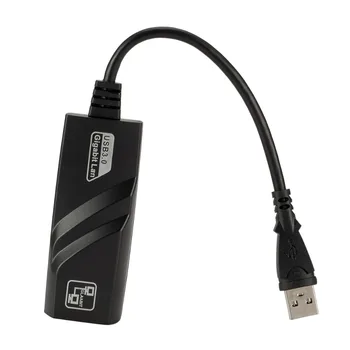 Nové rozhranie USB 3.0, Aby RJ45 Gigabit Ethernet RJ45 LAN (10/100/1000) mb / s Sieťový Adaptér Ethernet Network Karta Pre PC, Notebook