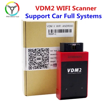 OBD2 UCANDAS VDM2 Celý systém V5.2 Bluetooth/Wifi OBD2 VDM II pre Android VDM 2 OBDII Kód Skener PK easydiag Aktualizácia zadarmo