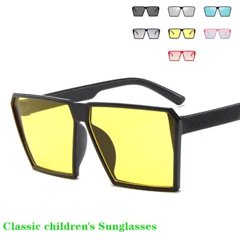 Vintage Deti slnečné Okuliare Dieťa luxusné Slnečné Okuliare Baby Deti UV400 Módne okuliare Dievčatá Chlapci módne slnečné okuliare
