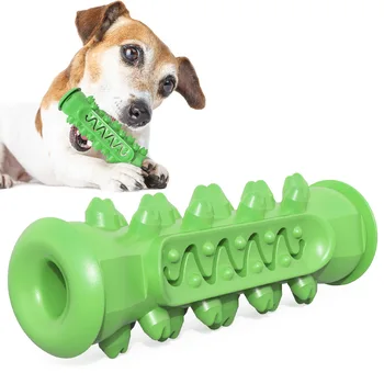 Multifunkčné Kosti, tvar Psa Kefka Hot Dog Hračka Molekulová Stick Bite-odolný Pes Zubov, Čistenie Hračka