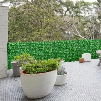 Umelé Leaf Ochrany Osobných Údajov Plot Roll Steny Záhradný Plot, Súkromie Plot Obrazovky Outdoor Záhrada Dvore Balkón Plot