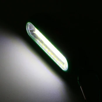 1Pcs COB LED Keychain Baterka prívesok na Keyring Pocket Torch Šikovné Svetlo Lampy Karabína Núdzové Camping, turistiku, rybolov lampa