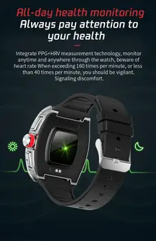 BYMUSE TK18 Smart Hodinky Ženy, Mužov Pre Android IOS Hodiny Fitness Sledovanie Tepovej frekvencie, Krvného Tlaku Monitor Smart Band Náramok