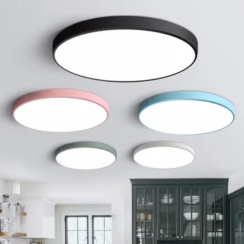 LAMPLAB LED Stropné svietidlo Moderného Lampa Obývacia Izba Osvetlenie, Zariadenie Spálne, Kuchyne, Povrchová Montáž Flush Panel Diaľkové Ovládanie