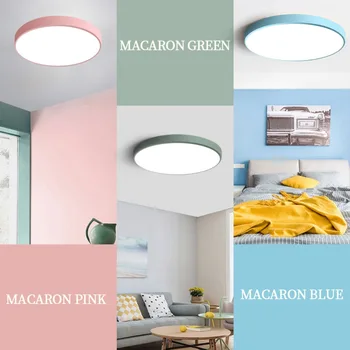 LAMPLAB LED Stropné svietidlo Moderného Lampa Obývacia Izba Osvetlenie, Zariadenie Spálne, Kuchyne, Povrchová Montáž Flush Panel Diaľkové Ovládanie