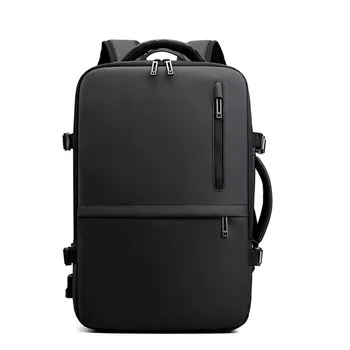 Laptop Backpack Mens Muž Batohy Business Notebook Nepremokavé Späť Pack USB Nabíjanie Tašky Cestovné Bagpack