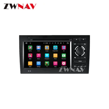 Carplay Android 10 dotykový displej Auto multimediálny prehrávač pre Audi A4 2002-2008 auta gps navigácie Auto Rádio Audio stereo hlava jednotky